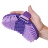 Tough 1 Great Grips Flex Finishing Brush, Purple/Light Purple