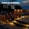 SOLPEX Solar Powered Deck Lights 16 Warm White LED Lights