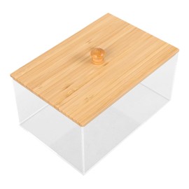 Ciieeo Acrylic Dryer Sheet Holder Clear Dryer Sheet Dispenser Container Box with Lid Dryer Sheet Container Laundry Sheet Holder Fabric Dry Sheet and Laundry Pod for Laundry Room