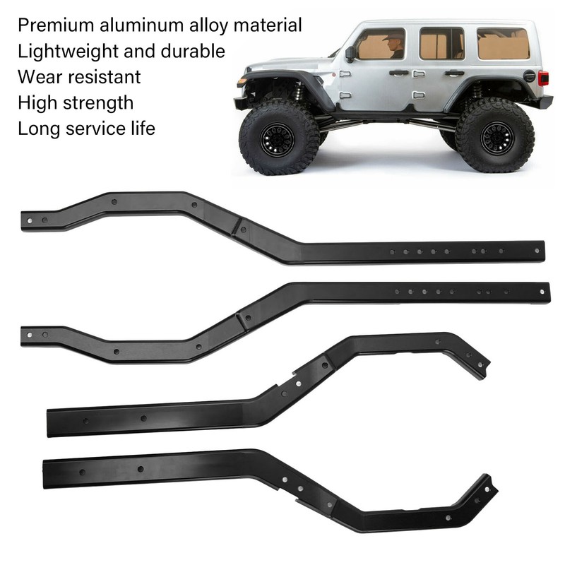 RC Chassis Frame Rails Professional Aluminium Alloy Lightweight RC Metal