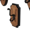 Deco 79 Wooden Home Wall Hook Vintage Inspired Coat Hooks