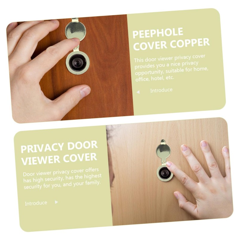 Levemolo Peephole Cover for Front Door Door Viewer Peephole Cover