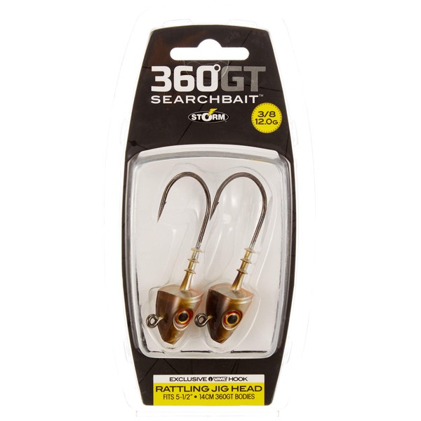 360GT Searchbait Jig 3.5"- 1/8 oz Smelt