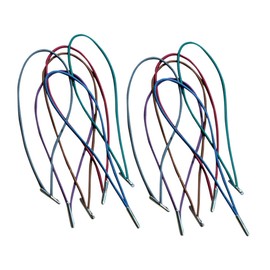 SEWACC 12pcs Travel Strap Journal Elastic Band Stretchy Wrap Band for Scrapbook and Notebook