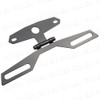 Motorcycle License Plate Stay Angle Adjustable License Holder Fender Less