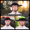 Tontron Climbing Helmet Visor,Helmet Brim,Helmet Sunshade,Safety Helmets Sun Hat.Suit for