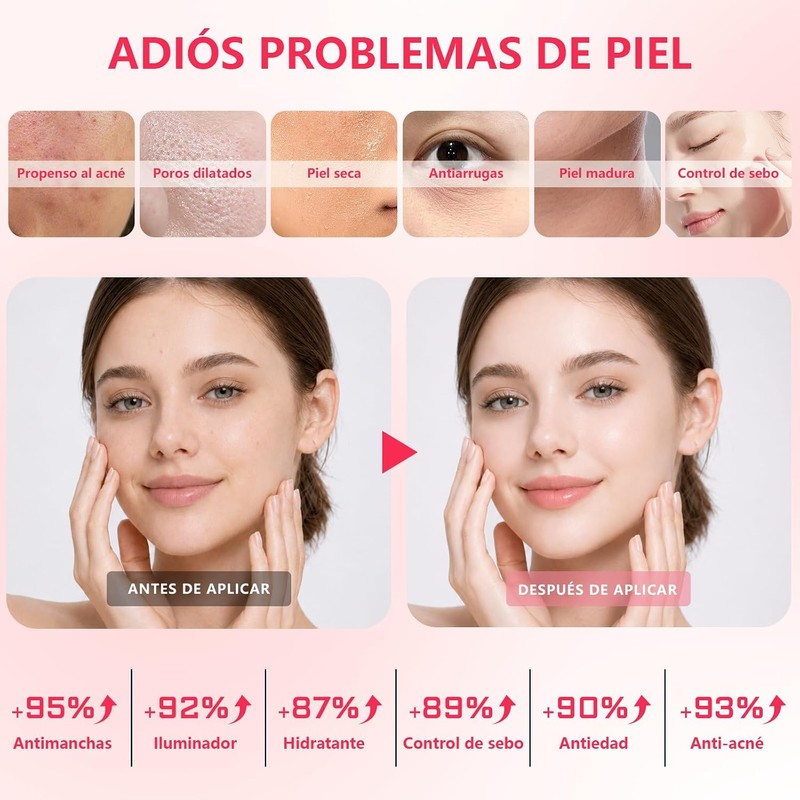Skincare Coreano Kit PDRN 5 En 1 Salmon DNA PDRN
