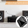 Bluetooth 5.3 Transmisor Receptor Audio Stereo Adaptador,admite Salida De Audio