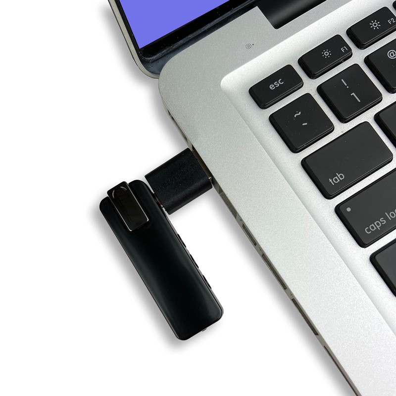 K-Ultra - Tiny Clip Voice Activated Recorder with Onboard Playback