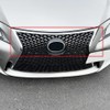 ECOTRIC Front Upper Bumper Grille Grill Compatible with 2014-2016 Lexus