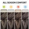 50x60 in Muslin Blanket for Adults, 6 Layer Gauze Blanket