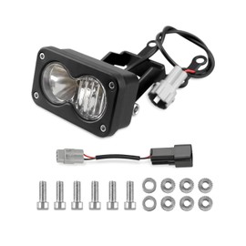 Headlight Kit Fit for Talaria Sting R MX4 MX3, for Sur-Ron Segway X260, with Adapter Harness, 20W 6000-6500K Motorcycle Light Bar Led Headlamp