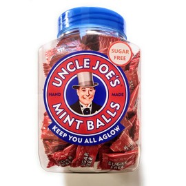 Uncle Joe's Sugar Free Mint Balls 800g Jar