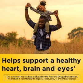 Nature Made Algae Omega 3 540 mg Softgels Plant Based Heart Brain Eye Health ...