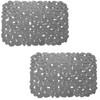 Echehi 2 Pack Sink Protector Mat, 40 x 30 cm