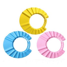 Baby Bath Soft Cap Adjustable Soft Bath Cap Shampoo Protection Products for Baby Kids Child Shower 3PCS Baby Shower Cap Baby Shampoo Cap Bath Cap Kids