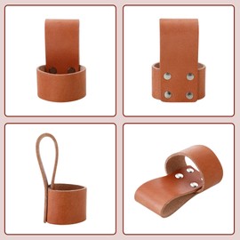 Leather Hammer Holder, Premium Hammer Holder with Belt Loop, Multi Tool Hammer Holder, Small Hammer Hatchet Carrier Holster, Brown