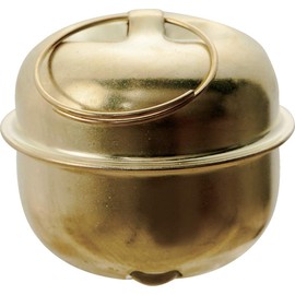 TRUSCO GSZ500-3 Bell Diameter 2.0 inches (50.0 mm), Gold Color, Pack of 3