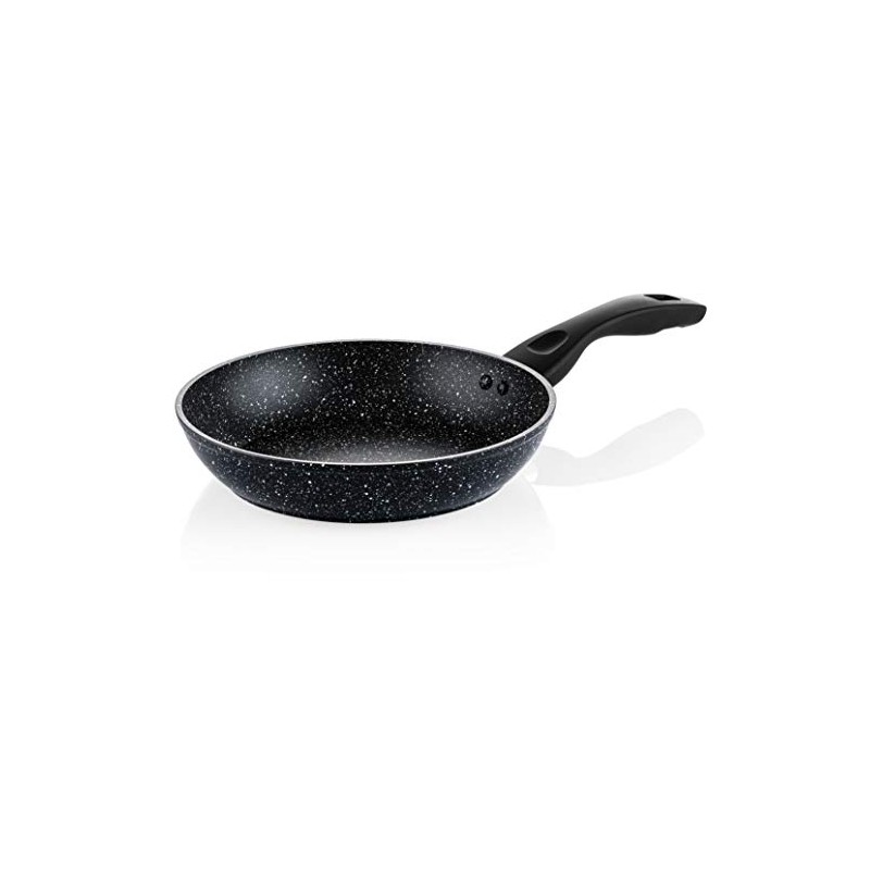 Westinghouse Sartén Antiadherente de Mármol Negro 24 cm (WCFP0009024MBB)