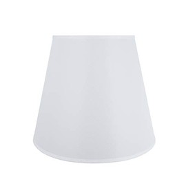 Aspen Creative White, 32802 Transitional Hardback Empire Shape Spider Construction Lamp Shade, 18" Wide (11" x 18" x 15")