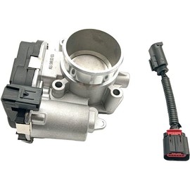 Throttle Body - Compatible with 2007-2017 Jeep Patriot 2.0L 2.4L 4-Cylinder (with Single Row Connector)