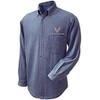 Corvette Denim Button-Down Shirt : C8 Next Generation (X-Large)