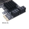 PCIE SATA Card 4 Ports 6Gbps SATA 3.0 PCIE Card