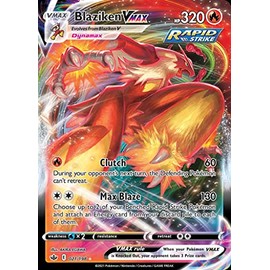 Blaziken Vmax - 021/198 - Full Art - Chilling Reign - NM/M