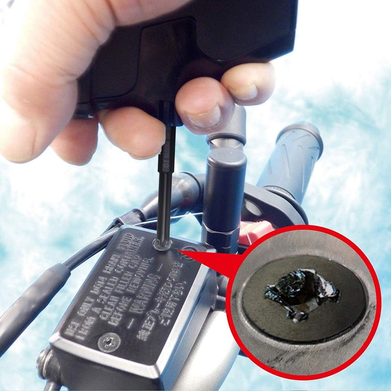 Engineer DBZ-01 Screw Removal Tools Set Black/Silver 11 Pack -