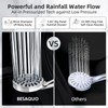 BESAQUO Shower Head,10 Functions High Pressure shower head with handheld,