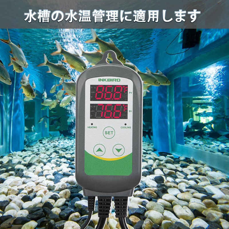 Inkbird ITC-308 Temperature Controller Thermostat Temperature Control Heating Cooling 2