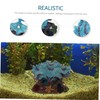 ORFOFE Aquarium Bubbler Oxygenated Shell Ornament Resin Fish Tank Decorations