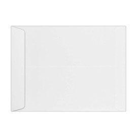 9 x 12 Open-End Envelopes in 28 lb. Bright White for Mailing a Business Letter, Catalog, Financial Document, Magazine, Pamphlet, 50 Pack (White)