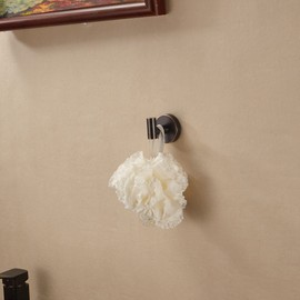 BigBig Home Bronze Towel Hooks, Bathroom Robe Hook Oil Rubbed, Bath Farmhouse Coat Clothes Hook Wall Mounted Rustic for Kitchen