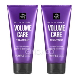 Mise-en-scène Volume Care Purple Collagen Treatment 330ml x2 Strengthens weak hair elasticity and hair roots / 미쟝센 볼륨케어 퍼플 콜라겐 트리트먼트 330ml x2 힘없는 모발 탄력 모근 강화