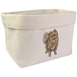 Large 'Pomeranian' Canvas Organiser/Storage Bag (OR00018382)