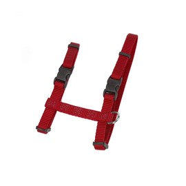 Coastal Pet Products CCP6341RED Nylon Ajustable Figura H Arnés para Gato, Rojo                                                                        