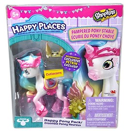 Happy Places ID56864 Shopkins Pony Pack: Cutiecorn