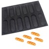 Dioycli Silicone Bread Loaf Pan for Baking, Mini Baguette Bread