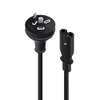 Alogic Australian 2 Pin Mains Plug to IEC C7 Power