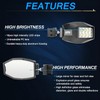 UTV Side Mirrors with LED Lights, ACEC SHOP UTV Side