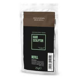 Sibel Medium Brown Hair Sculptor Fibre Refill Pack 25