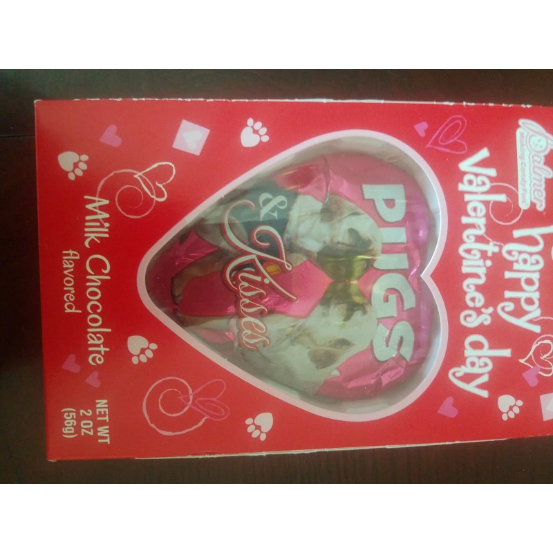 Palmer Happy Valentine's Day Milk Chocolate 2 Oz Hearts