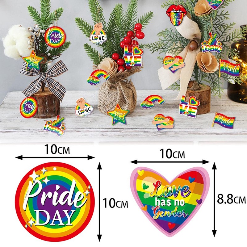 ATBEAMEN Party Tableware for Pride Day (Color-6)