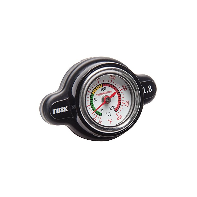 Tusk High Pressure Radiator Cap with Temperature Gauge 1.8 Bar