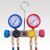BACOENG Pro 4 Way AC Diagnostic Manifold Gauge Complete Set