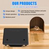 Qualirey Rat Bait Stations Large Rodent with Key Reusable Mouse