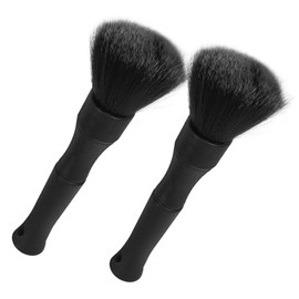 Brochas Suaves para Detallado Automotriz Interior Cepillo De Limpieza del Coche 2 Piezas 6.37X1.18X1.18In para Superficies Delicadas Y Limpieza De Con