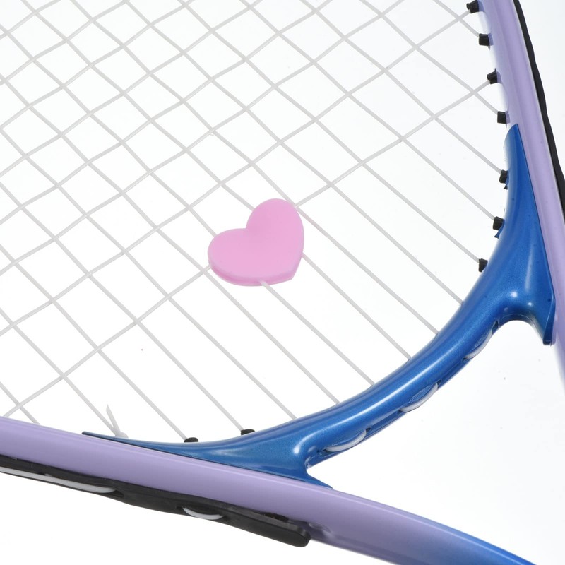 PATIKIL Tennis Vibration Dampener, 4 Pack Heart-Shaped Silicone Shock Absorber