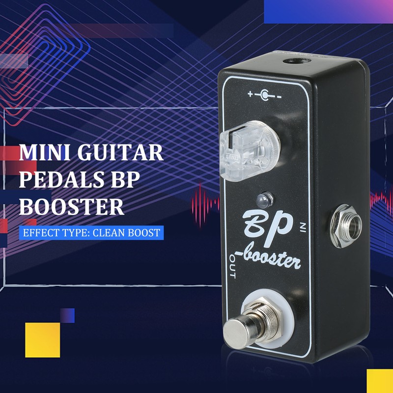 MOSKY Audio Mini Guitar Pedals BP Booster Clean Boost Effect